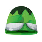 Halloween Frankenstein Face Print Beanie