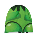 Halloween Frankenstein Face Print Beanie