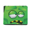 Halloween Frankenstein Face Print Bifold Wallet