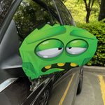 Halloween Frankenstein Face Print Car Side Mirror Covers