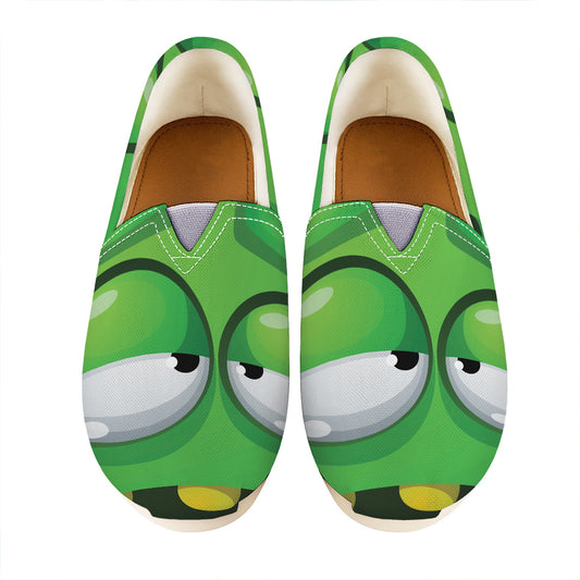 Halloween Frankenstein Face Print Casual Shoes
