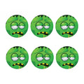 Halloween Frankenstein Face Print Coaster Set