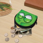 Halloween Frankenstein Face Print Coin Purse
