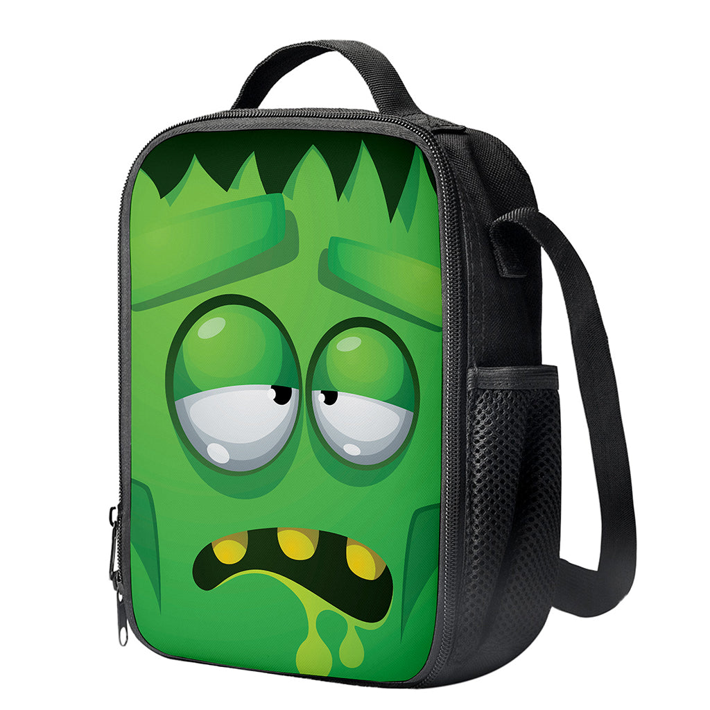 Halloween Frankenstein Face Print Crossbody Lunch Bag