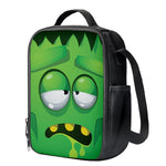 Halloween Frankenstein Face Print Crossbody Lunch Bag