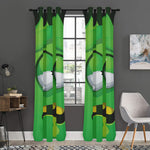Halloween Frankenstein Face Print Curtain