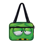 Halloween Frankenstein Face Print Double Strap Bible Bag