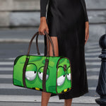 Halloween Frankenstein Face Print Duffle Bag
