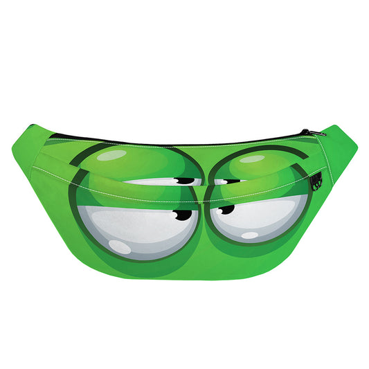 Halloween Frankenstein Face Print Fanny Pack
