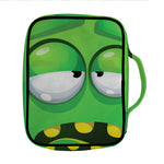 Halloween Frankenstein Face Print Front Pocket Bible Bag