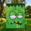 Halloween Frankenstein Face Print Garden Flag