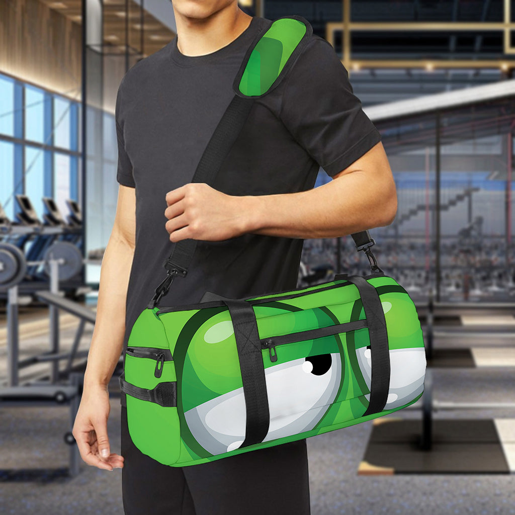 Halloween Frankenstein Face Print Gym Bag
