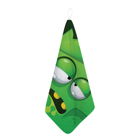Halloween Frankenstein Face Print Hand Towel