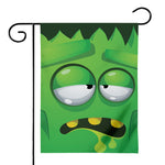 Halloween Frankenstein Face Print House Flag