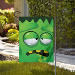 Halloween Frankenstein Face Print House Flag