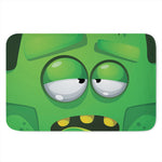 Halloween Frankenstein Face Print Indoor Door Mat