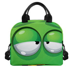 Halloween Frankenstein Face Print Insulated Lunch Bag