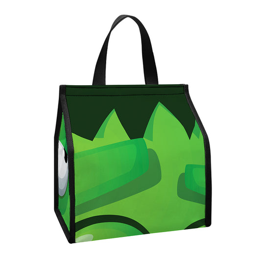 Halloween Frankenstein Face Print Insulated Lunch Tote