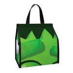 Halloween Frankenstein Face Print Insulated Lunch Tote