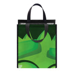 Halloween Frankenstein Face Print Insulated Lunch Tote