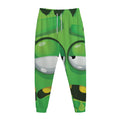 Halloween Frankenstein Face Print Jogger Pants