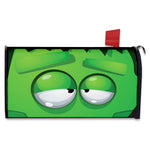 Halloween Frankenstein Face Print Mailbox Cover