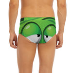 Halloween Frankenstein Face Print Men's Briefs