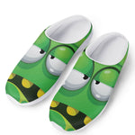 Halloween Frankenstein Face Print Mesh Casual Shoes