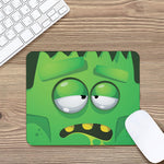 Halloween Frankenstein Face Print Mouse Pad
