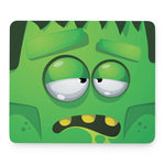 Halloween Frankenstein Face Print Mouse Pad