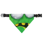 Halloween Frankenstein Face Print Over The Collar Dog Bandana