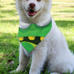 Halloween Frankenstein Face Print Over The Collar Dog Bandana