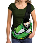Halloween Frankenstein Face Print Pet Sling Carrier