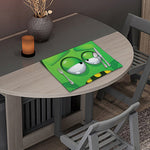 Halloween Frankenstein Face Print Placemat