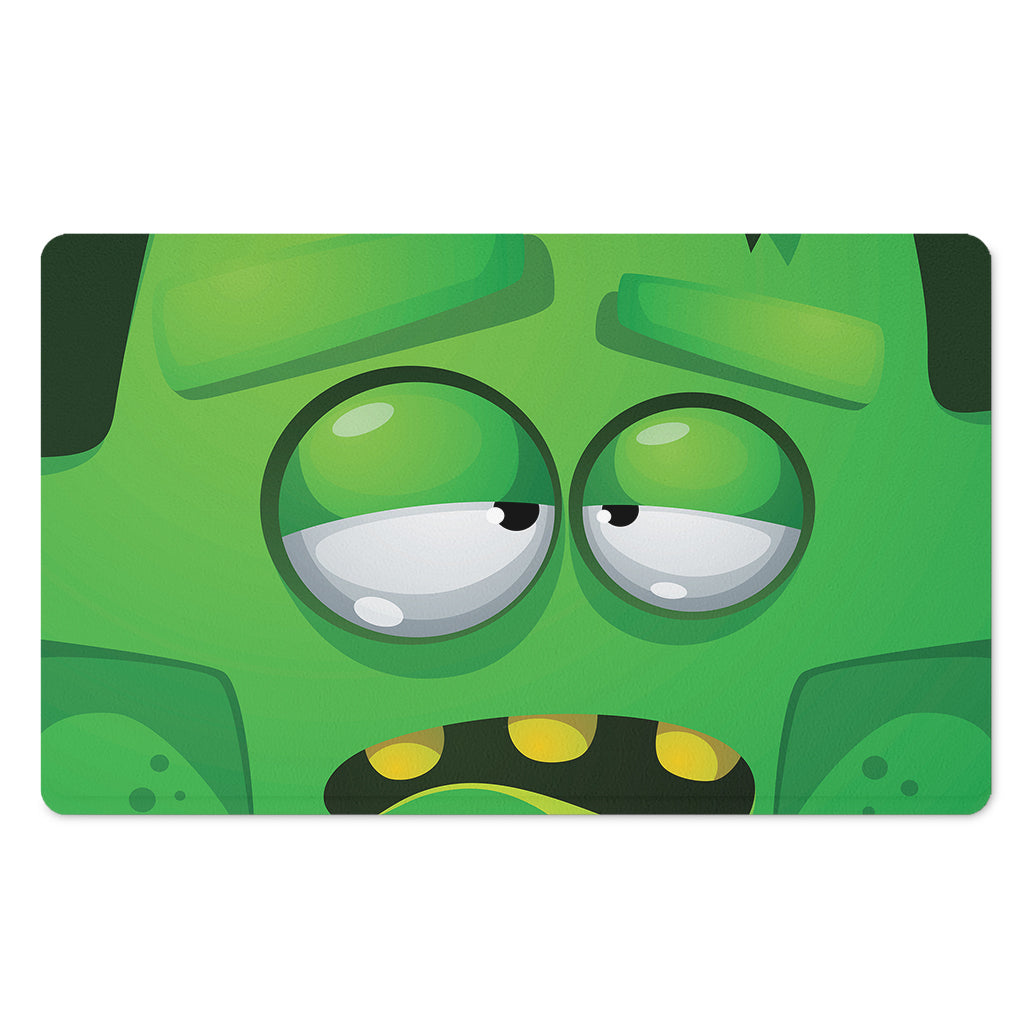 Halloween Frankenstein Face Print Polyester Doormat