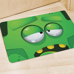 Halloween Frankenstein Face Print Polyester Doormat
