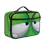Halloween Frankenstein Face Print Portable Lunch Bag