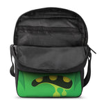 Halloween Frankenstein Face Print Rectangular Crossbody Bag