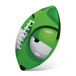 Halloween Frankenstein Face Print Rugby Ball