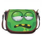 Halloween Frankenstein Face Print Saddle Bag