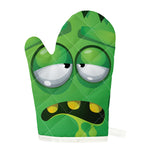 Halloween Frankenstein Face Print Single Oven Mitt