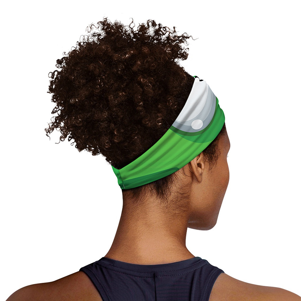 Halloween Frankenstein Face Print Sports Headband