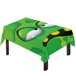 Halloween Frankenstein Face Print Tablecloth