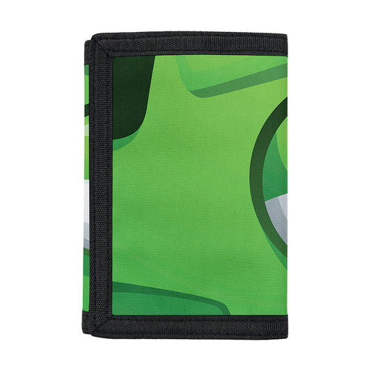 Halloween Frankenstein Face Print Trifold Wallet