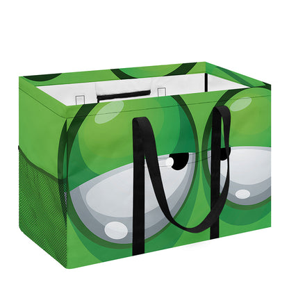 Halloween Frankenstein Face Print Utility Tote Bag