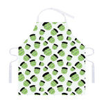 Halloween Frankenstein Pattern Print Adjustable Apron