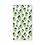 Halloween Frankenstein Pattern Print Baby Crib Sheet