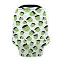 Halloween Frankenstein Pattern Print Baby Seat Cover