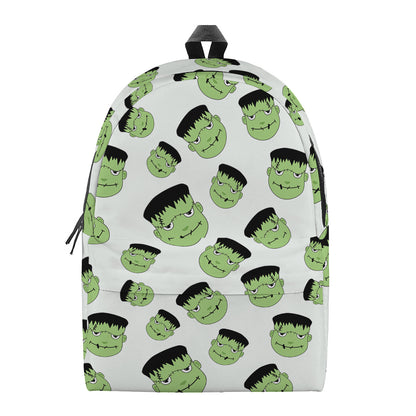 Halloween Frankenstein Pattern Print Backpack
