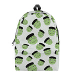 Halloween Frankenstein Pattern Print Backpack